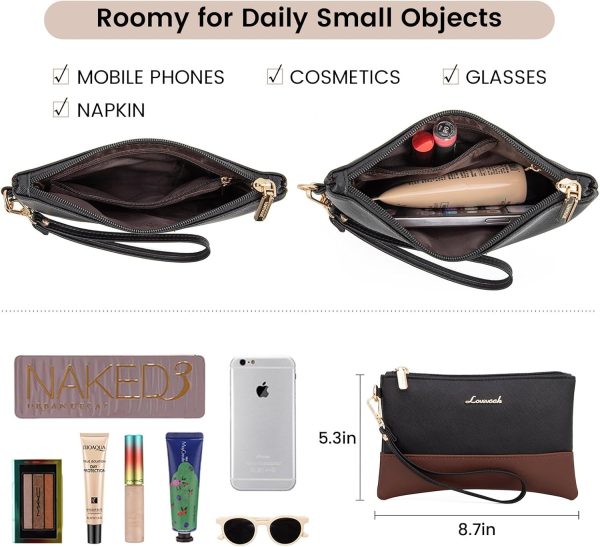 LOVEVOOK Laptop Bag for Women 15.6 Inch Tote Work Professional Leather Computer Briefcase Waterproof Handbag Shoulder Large Capacity Business Teacher Office Crossbody Purse - Image 90