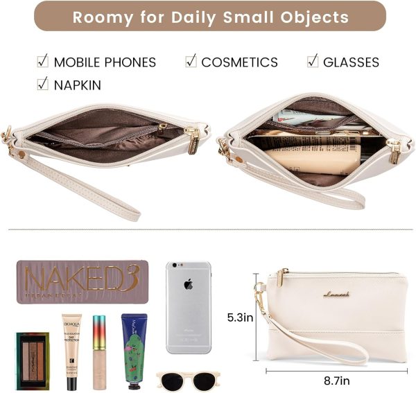 LOVEVOOK Laptop Bag for Women 15.6 Inch Tote Work Professional Leather Computer Briefcase Waterproof Handbag Shoulder Large Capacity Business Teacher Office Crossbody Purse - Image 120