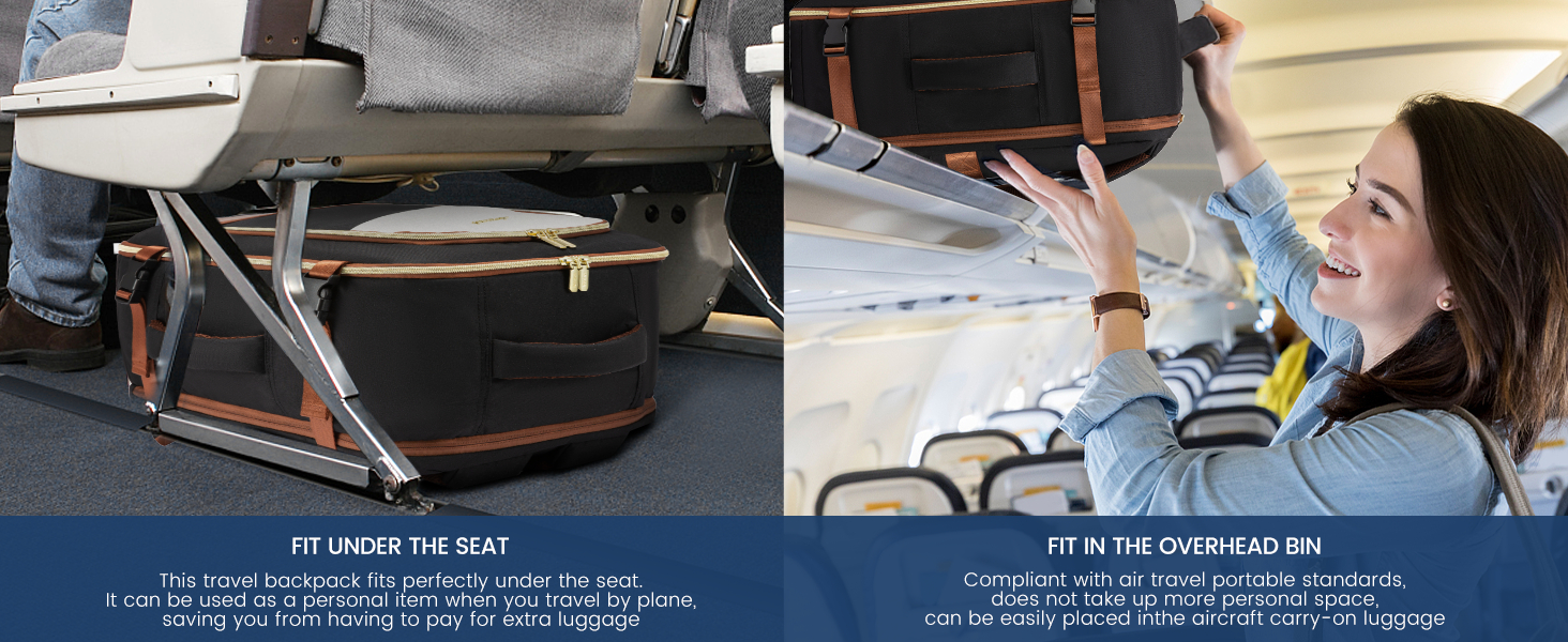 backpack for traveling on airplane