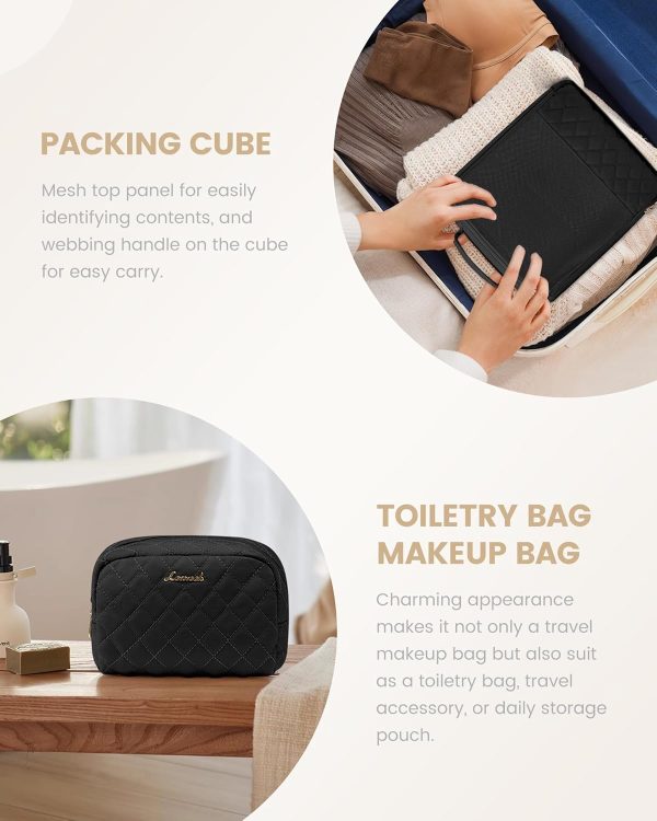 LOVEVOOK Travel Duffle Bag, Weekender Bag for Women with Toiletry Bag, Carry on Overnight Bag with Shoe Compartment, Gym Duffel Bag with Wet Pocket, Mommy Hospital Bags for Labor and Delivery - Image 89