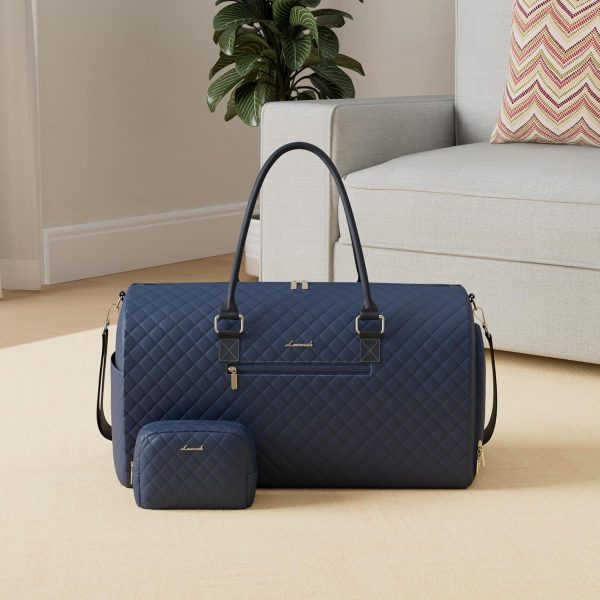 LOVEVOOK Travel Duffle Bag, Weekender Bag for Women with Toiletry Bag, Carry on Overnight Bag with Shoe Compartment, Gym Duffel Bag with Wet Pocket, Mommy Hospital Bags for Labor and Delivery - Image 113