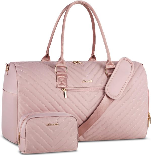LOVEVOOK Travel Duffle Bag, Weekender Bag for Women with Toiletry Bag, Carry on Overnight Bag with Shoe Compartment, Gym Duffel Bag with Wet Pocket, Mommy Hospital Bags for Labor and Delivery - Image 125