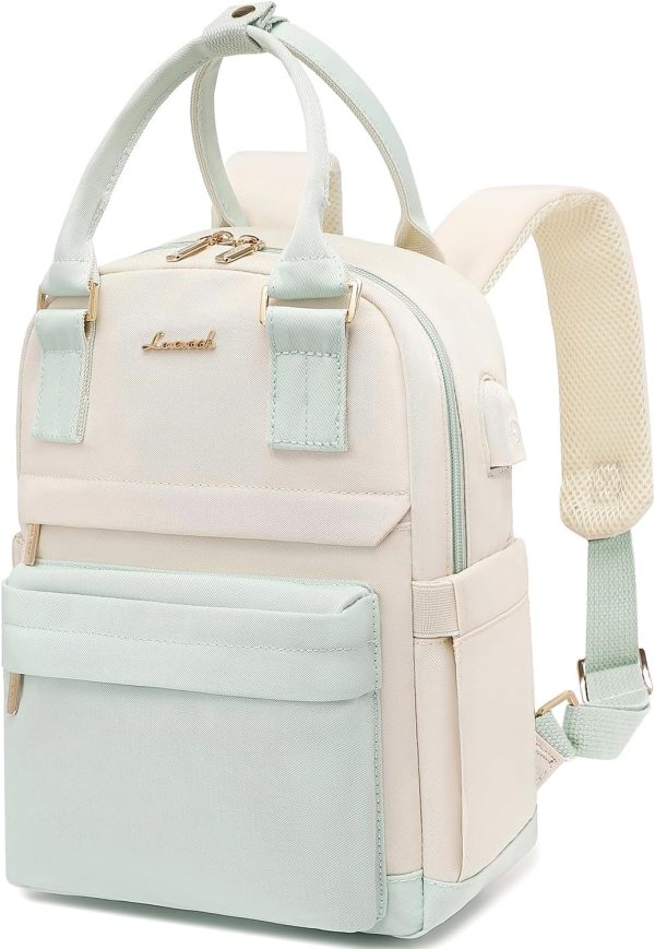 LOVEVOOK Mini Backpack for Women Stylish Waterproof Backpack Purse with USB Port, Cute Bookbag for College School Travel - Image 13