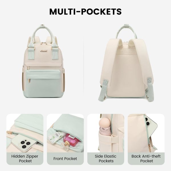 LOVEVOOK Mini Backpack for Women Stylish Waterproof Backpack Purse with USB Port, Cute Bookbag for College School Travel - Image 14