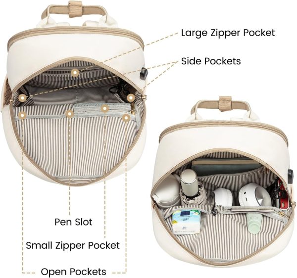 LOVEVOOK Mini Backpack for Women Stylish Waterproof Backpack Purse with USB Port, Cute Bookbag for College School Travel - Image 21