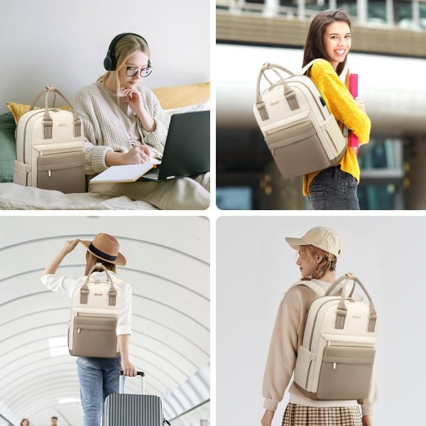 LOVEVOOK Mini Backpack for Women Stylish Waterproof Backpack Purse with USB Port, Cute Bookbag for College School Travel - Image 24