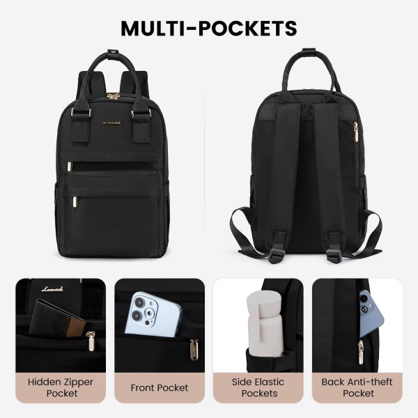 LOVEVOOK Mini Backpack for Women Stylish Waterproof Backpack Purse with USB Port, Cute Bookbag for College School Travel - Image 26