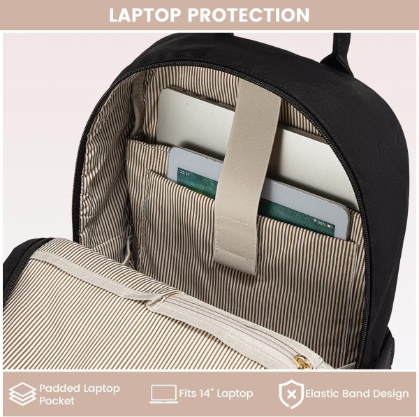 LOVEVOOK Mini Backpack for Women Stylish Waterproof Backpack Purse with USB Port, Cute Bookbag for College School Travel - Image 28