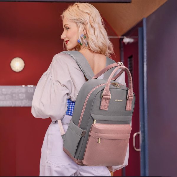 LOVEVOOK Mini Backpack for Women Stylish Waterproof Backpack Purse with USB Port, Cute Bookbag for College School Travel - Image 37