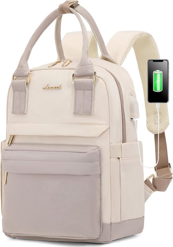 LOVEVOOK Mini Backpack for Women Stylish Waterproof Backpack Purse with USB Port, Cute Bookbag for College School Travel - Image 53