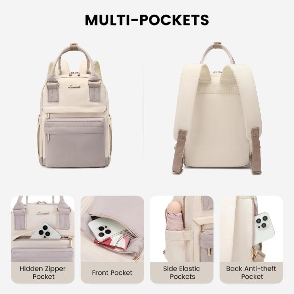 LOVEVOOK Mini Backpack for Women Stylish Waterproof Backpack Purse with USB Port, Cute Bookbag for College School Travel - Image 54