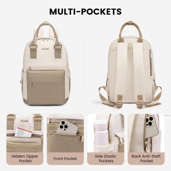 LOVEVOOK Mini Backpack for Women Stylish Waterproof Backpack Purse with USB Port, Cute Bookbag for College School Travel - Image 73