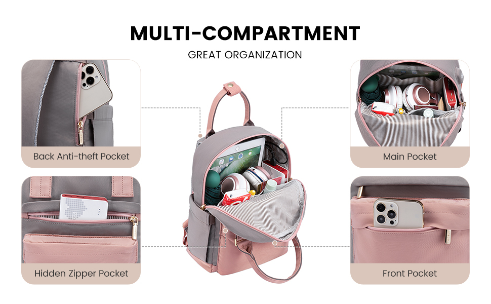 multi compartment for great organization